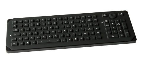 VESA monteerbaar toetsenbord met muisbesturing