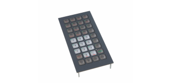 Compact mobile industrial keyboards