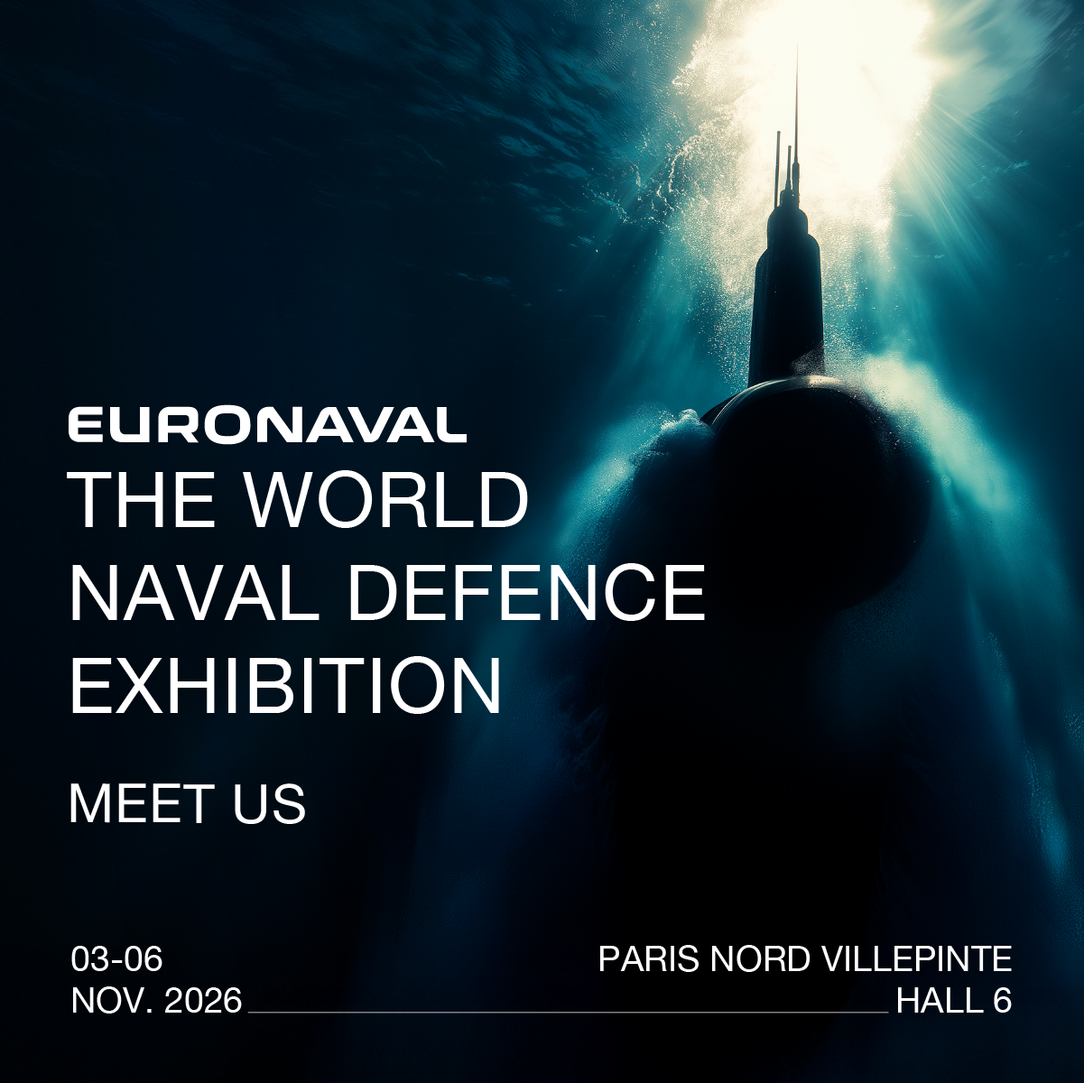 Ontmoet NSI & Cursor Controls op EURONAVAL 2026 in Parijs