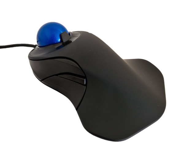 R38 ambidextrous trackball for left and right hand users and gaming