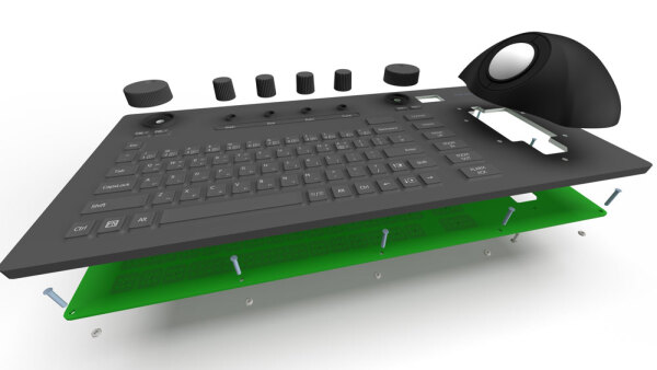 Custom keyboard or control panel